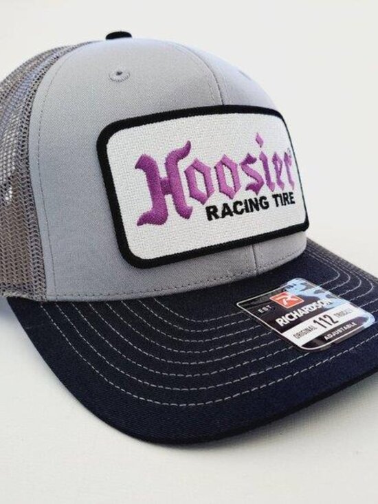 Handmade Other - Hoosier Racing Tires Richardson 112 Trucker Hat USA Embroidered Patch Retro NWT